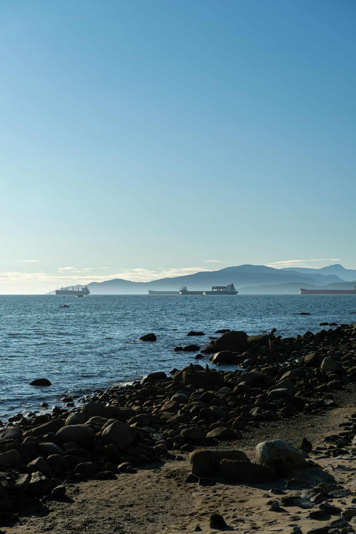 English bay beach Vancouver 