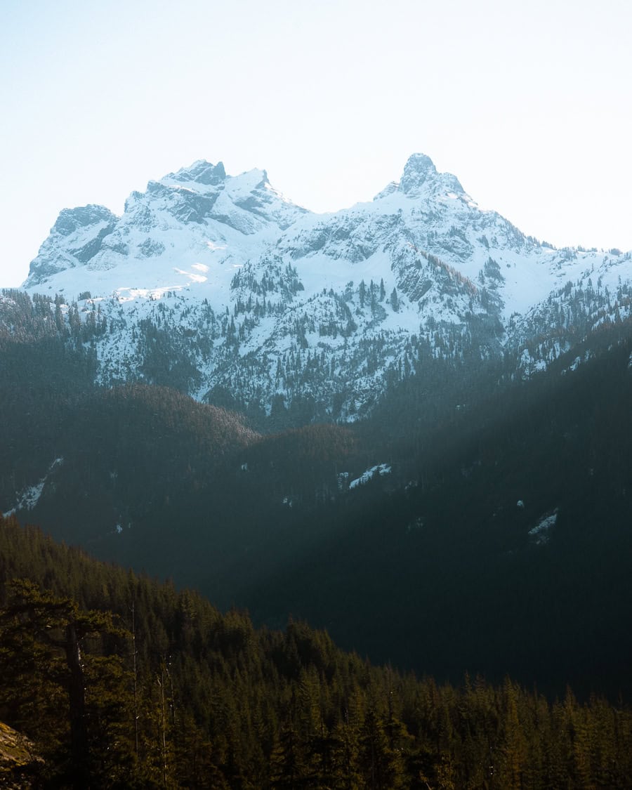mountains in Squamish British Columbia